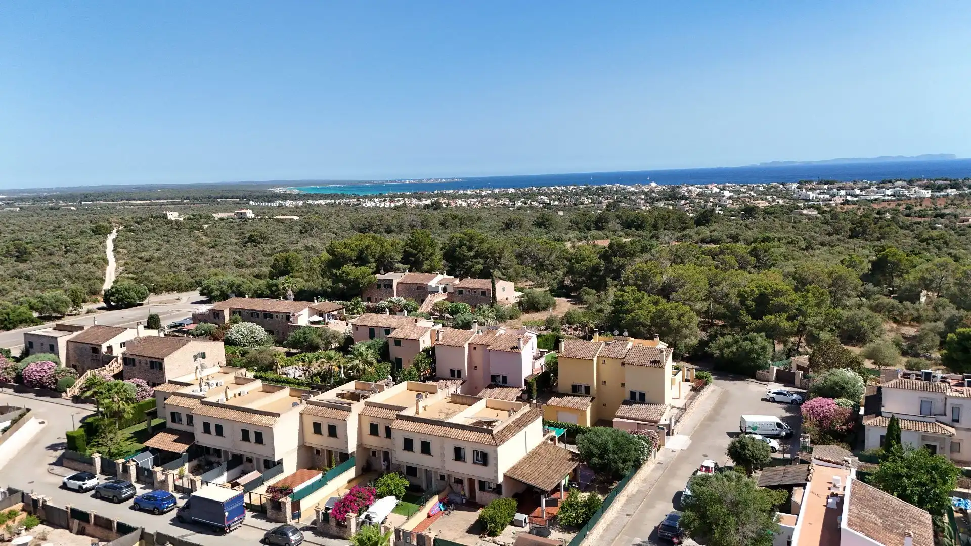Exterior view of Houses for sale in Campos  with Air Conditioner, Heating and Private garden