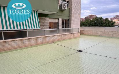 Exterior view of Flat for sale in Málaga Capital  with Heating, Terrace and Balcony