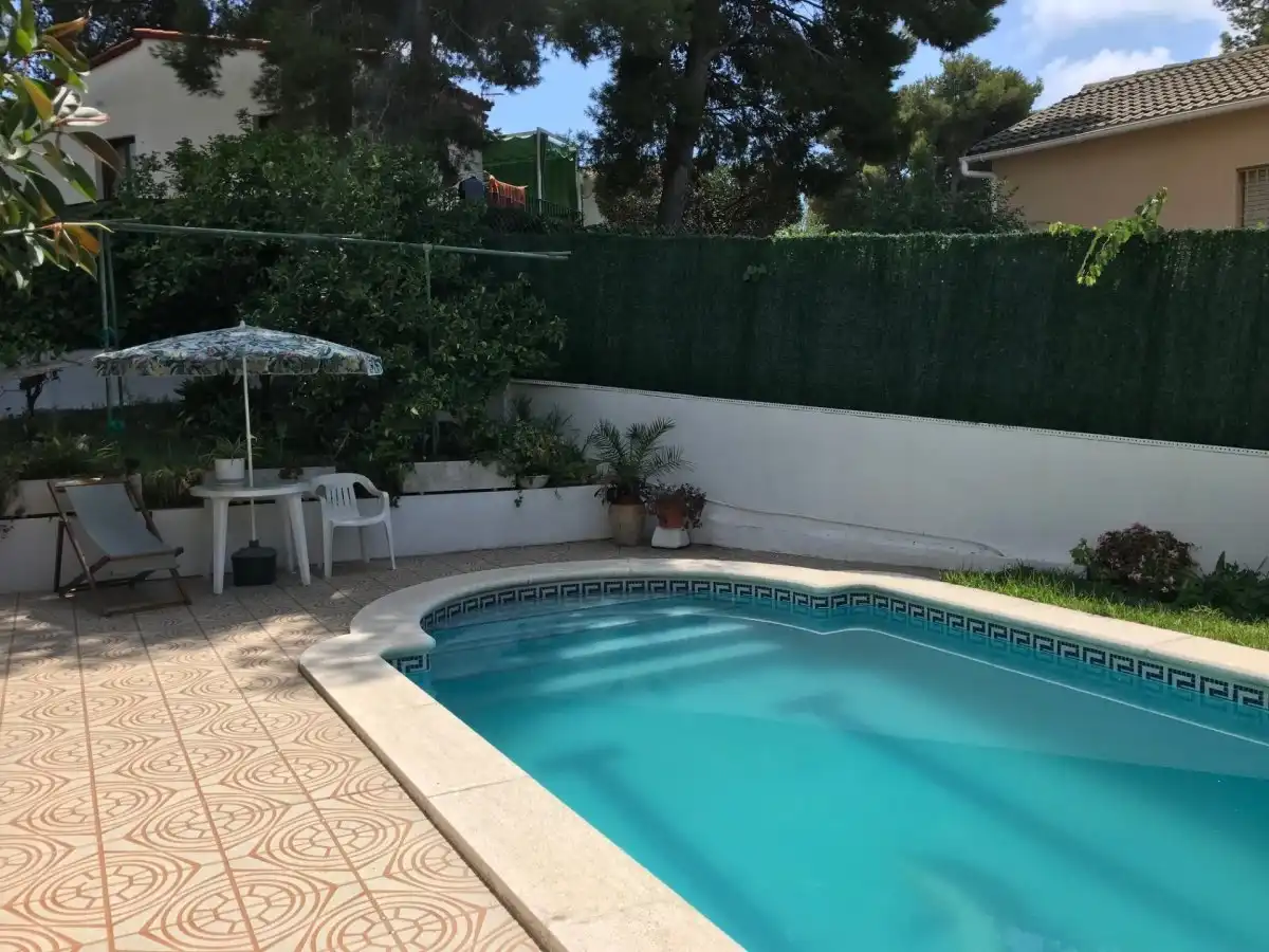 Swimming pool of Houses for sale in Calafell  with Heating, Private garden and Storage room