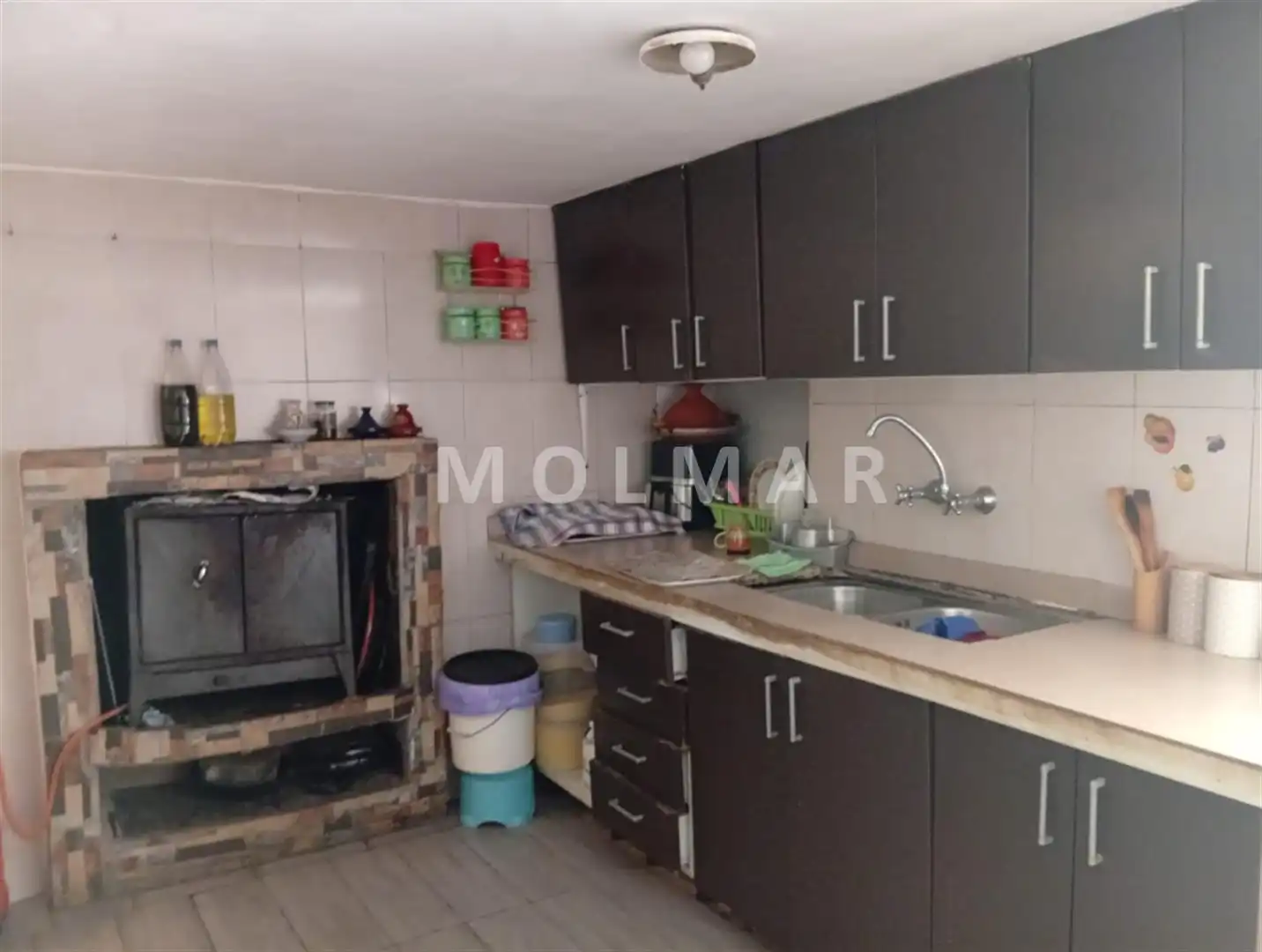 Cuina de Casa o xalet en venda en Les Coves de Vinromà amb Terrassa, Moblat i Forn