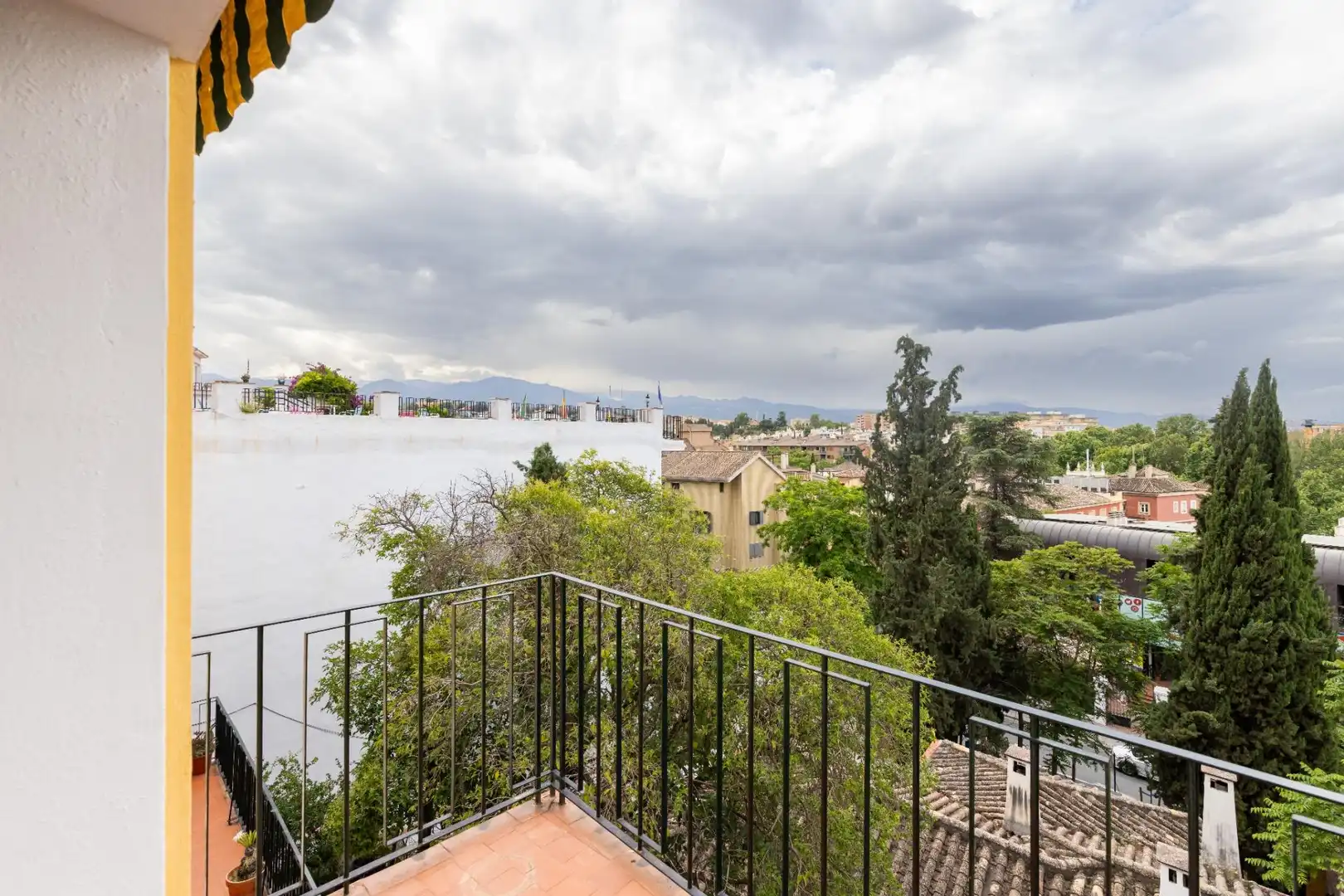 Terraza de Piso de alquiler en Granada con Aire acondicionado, Calefacción y Terraza