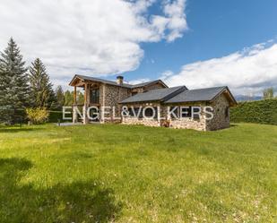 Exterior view of House or chalet to rent in Prats i Sansor  with Heating, Private garden and Parquet flooring
