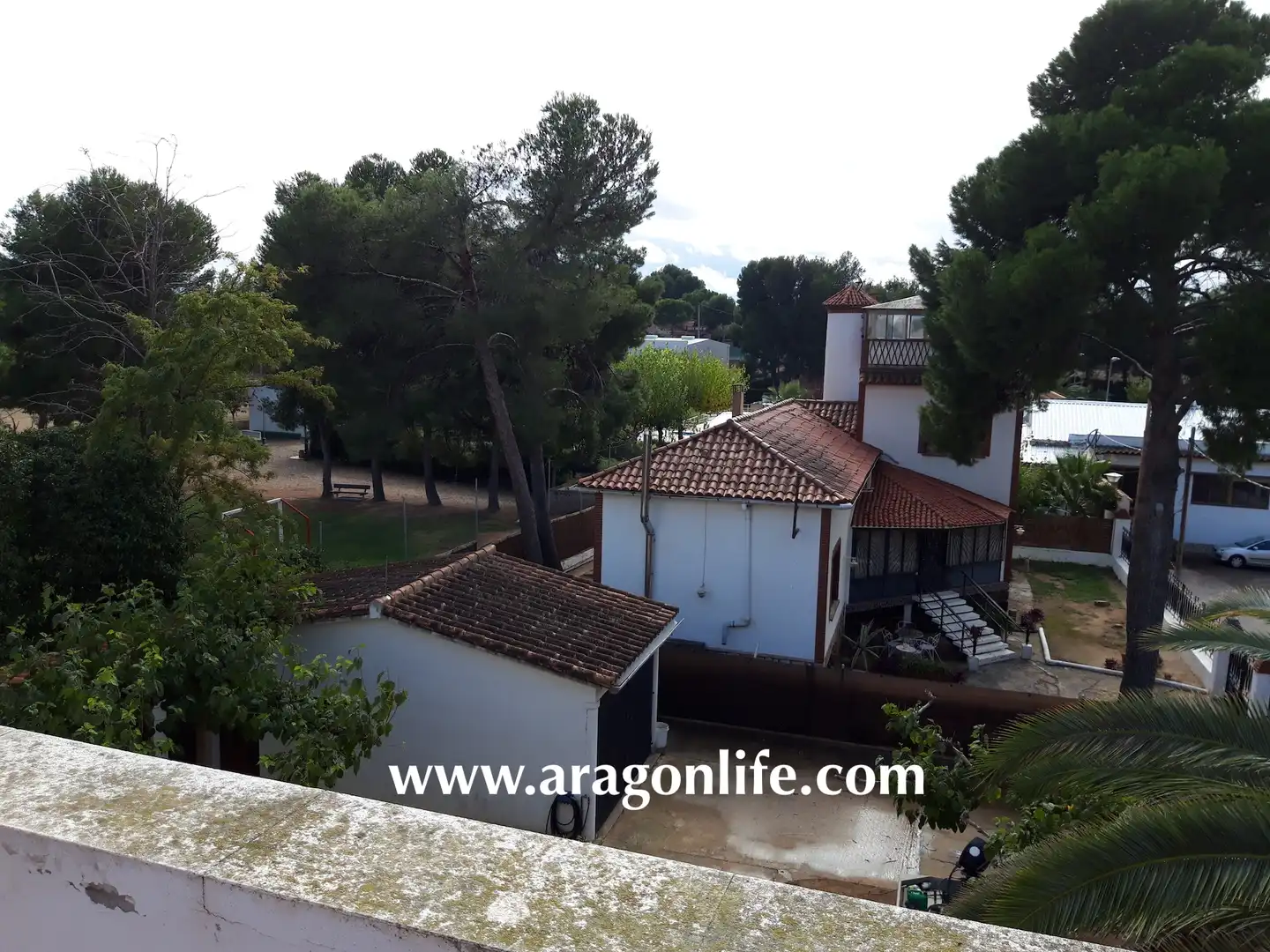Jardí de Casa o xalet en venda en Caspe amb Aire condicionat, Calefacció i Jardí privat