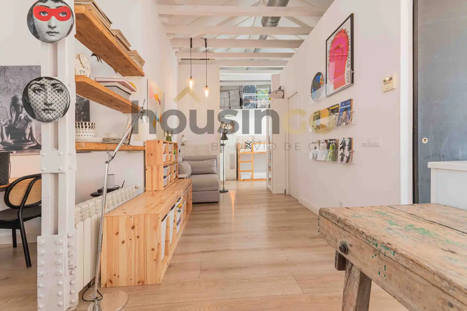 Sala de estar de Ático en venta en Madrid con Aire acondicionado, Calefacción y Terraza