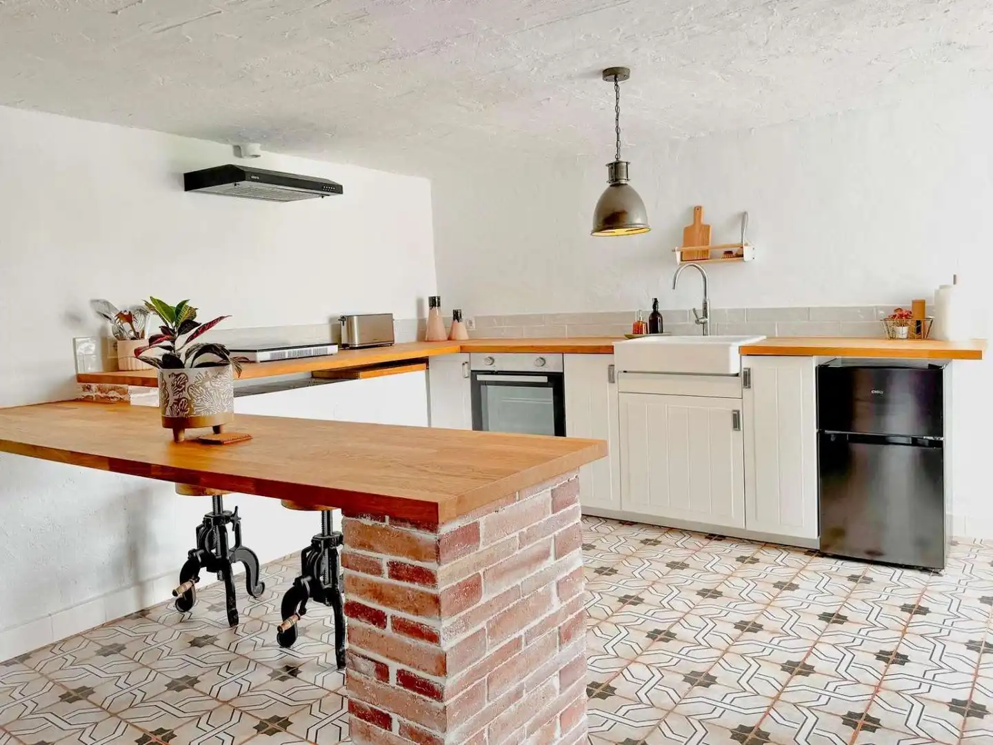 Cuina de Casa o xalet en venda en Nerja amb Aire condicionat i Piscina