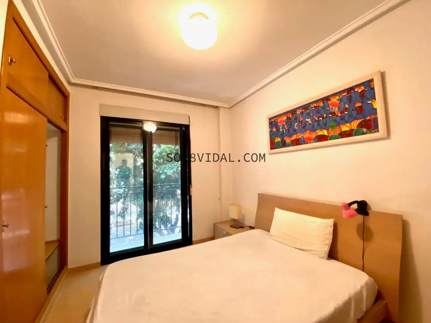 Schlafzimmer von Wohnung zur Miete in Orihuela mit Möbliert und Balkon