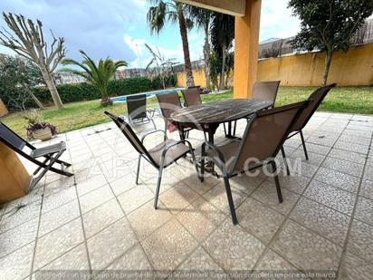 Terrace of House or chalet for sale in Alcalá de Guadaira  with Air Conditioner, Private garden and Parquet flooring