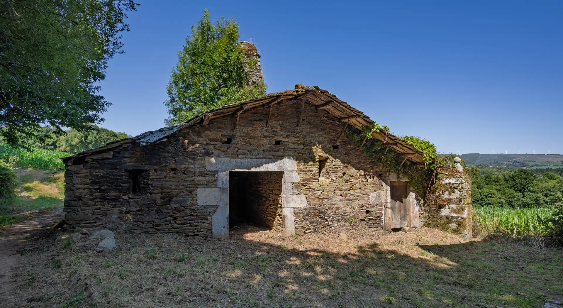 Vista exterior de Finca rústica en venta en Castroverde con Amueblado