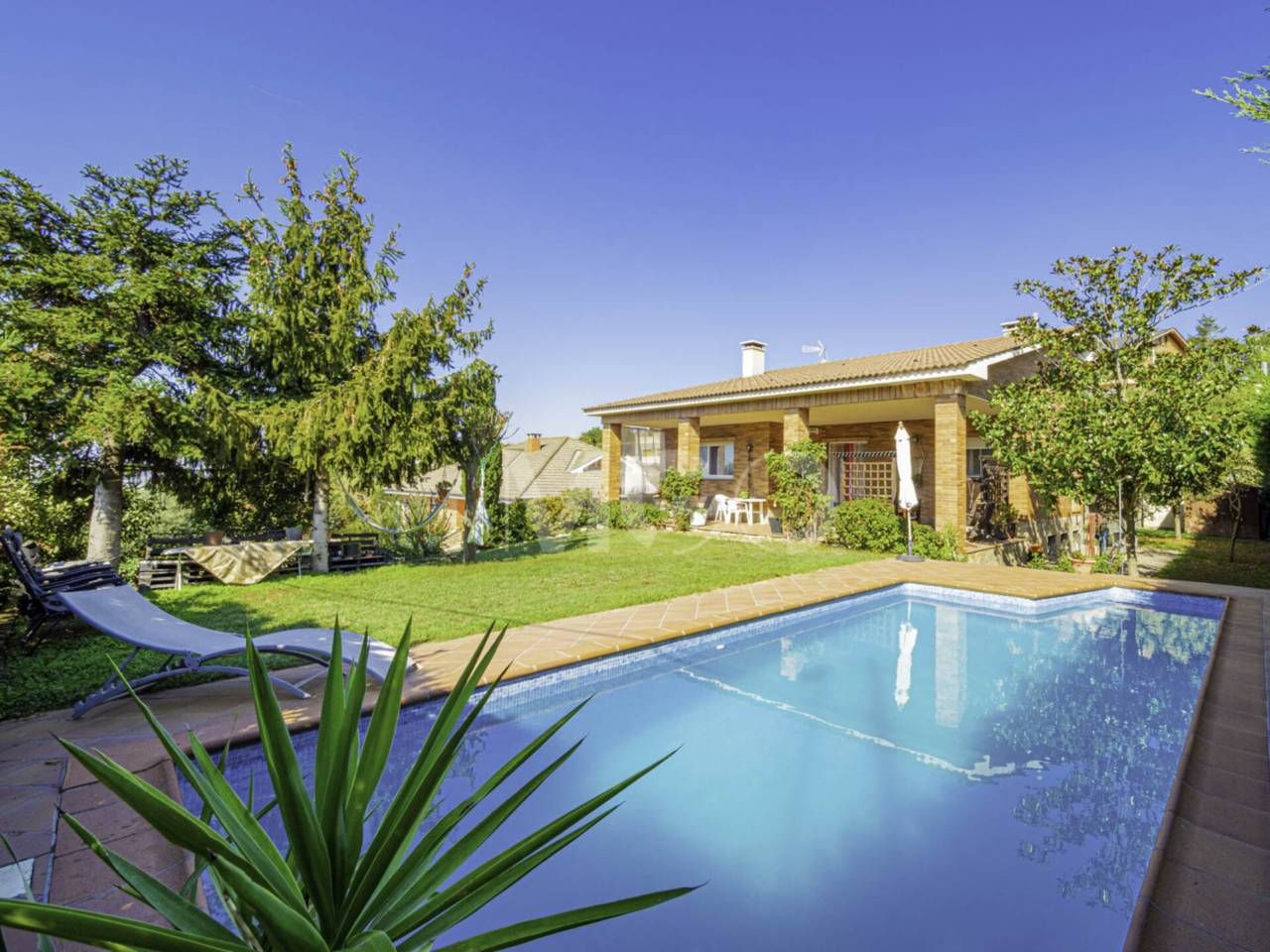 Garden of House or chalet for sale in Taradell  with Heating, Private garden and Swimming Pool