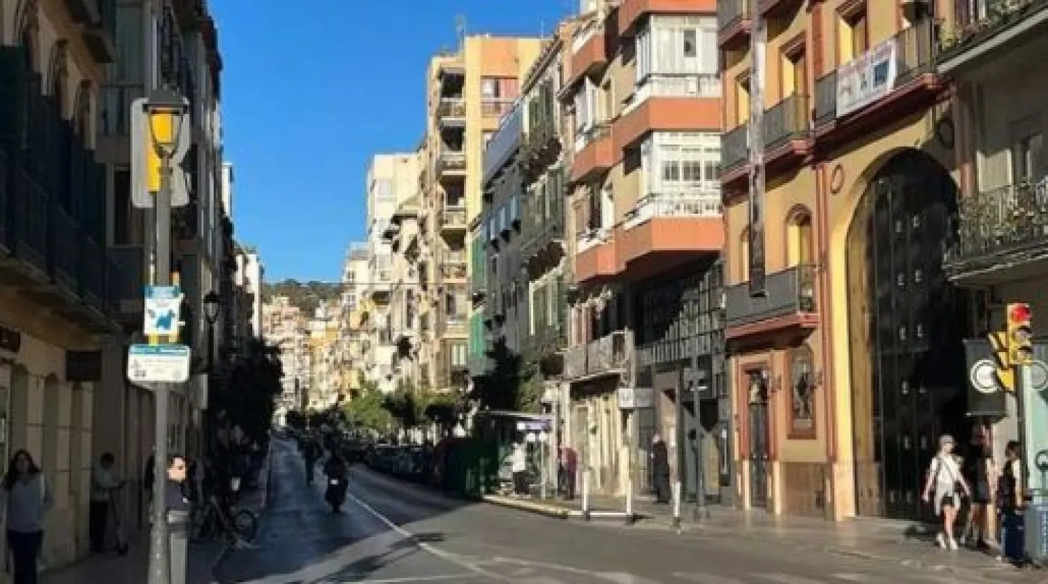Exterior view of Flat to rent in Málaga Capital  with Air Conditioner, Furnished and Washing machine