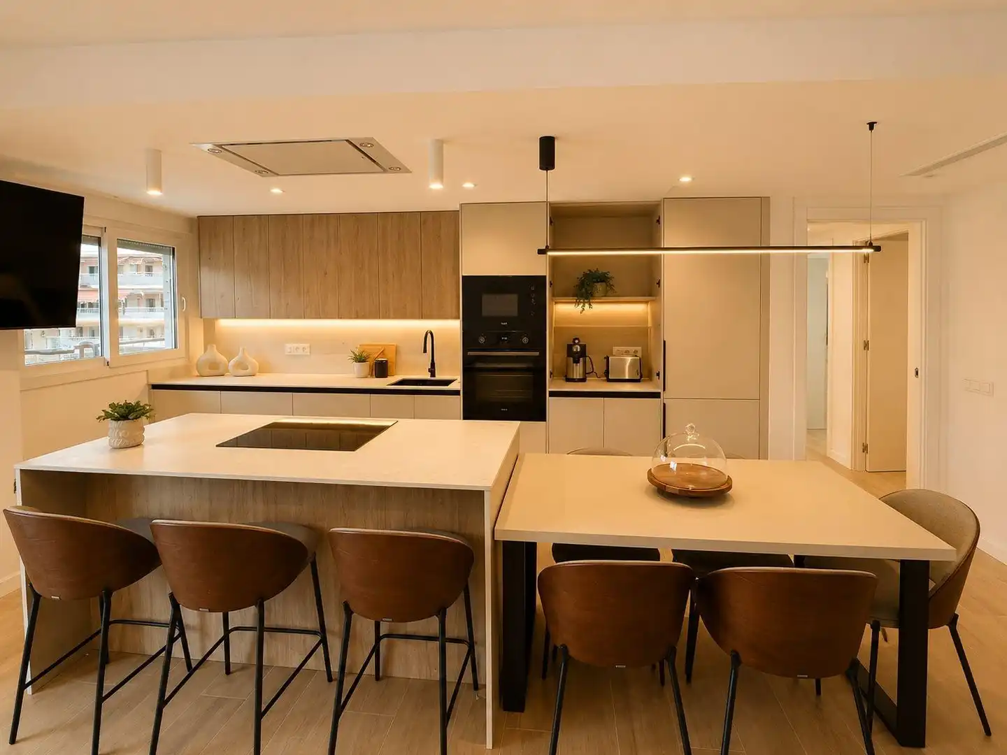 Cocina de Piso en venta en Valencia con Aire acondicionado, Jardín privado y Amueblado