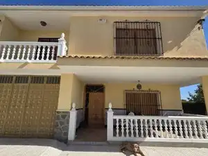 Exterior view of Houses for sale in Baza  with Private garden