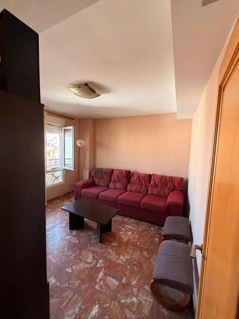 Living room of Attic for sale in Vila-real  with Air Conditioner, Terrace and Furnished