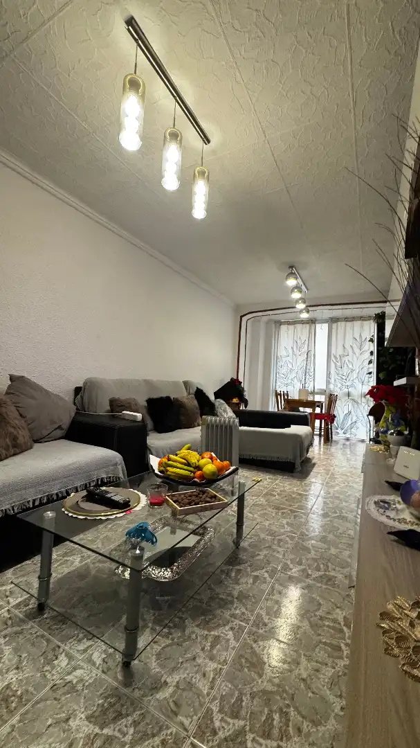 Sala de estar de Piso en venta en Torredembarra con Aire acondicionado, Amueblado y Horno