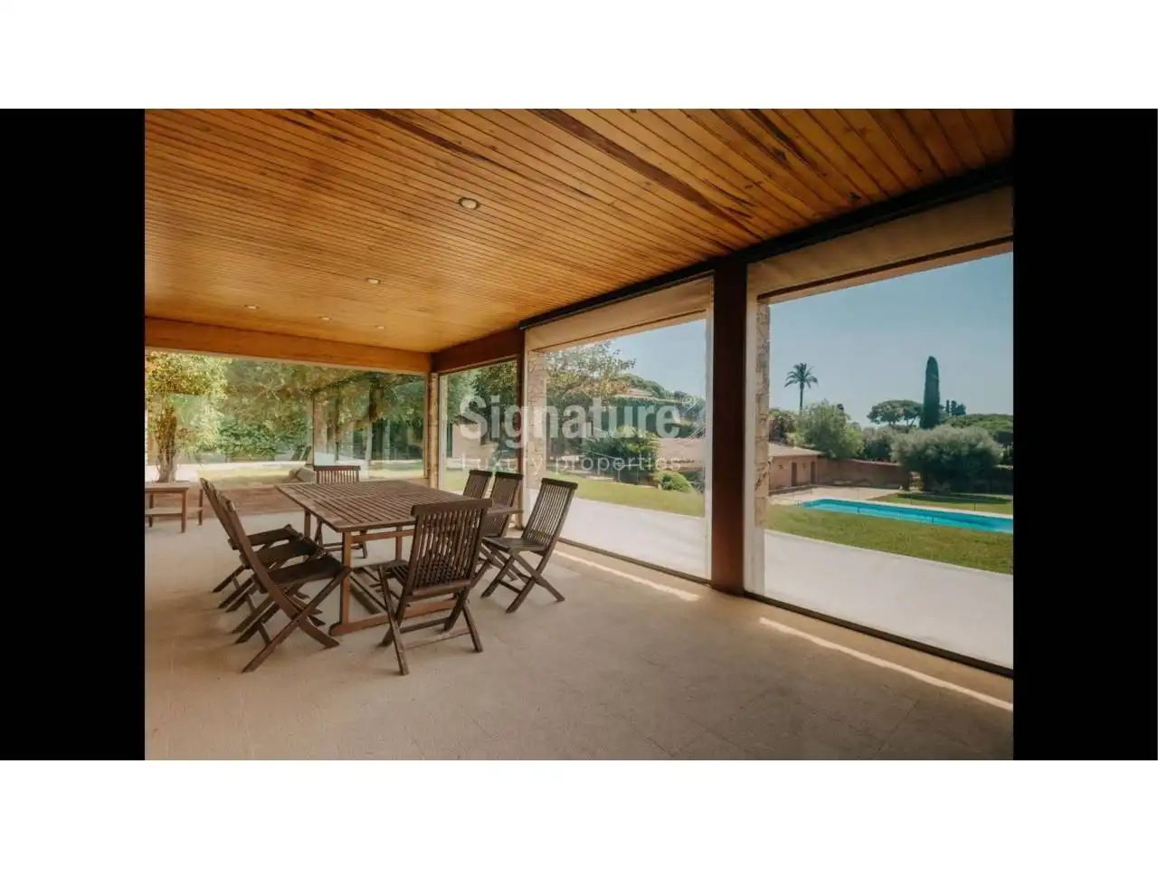 Terrassa de Casa o xalet en venda en Sant Andreu de Llavaneres amb Calefacció, Jardí privat i Terrassa