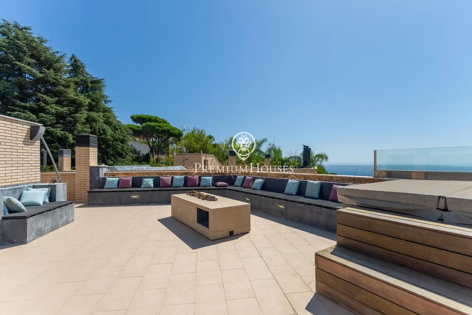 Terraza de Casa o chalet en venta en Premià de Dalt con Aire acondicionado, Calefacción y Jardín privado