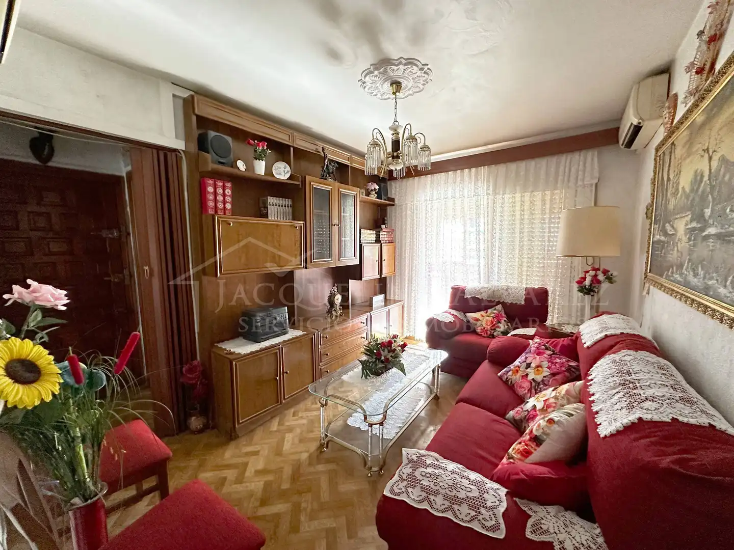 Sala de estar de Piso en venta en Madrid con Aire acondicionado, Calefacción y Amueblado