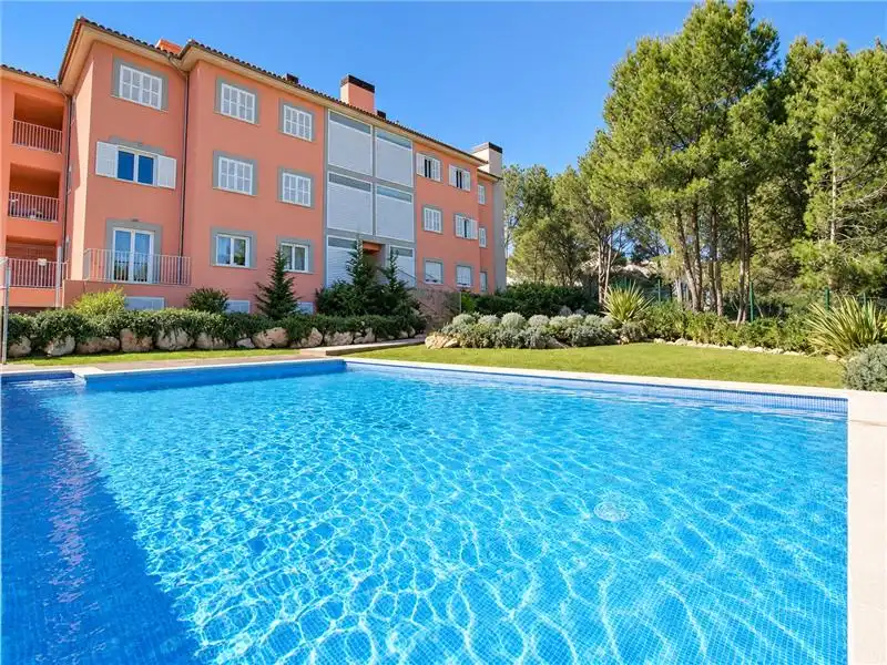 Piscina de Piso de alquiler en  Palma de Mallorca con Aire acondicionado, Terraza y Piscina comunitaria