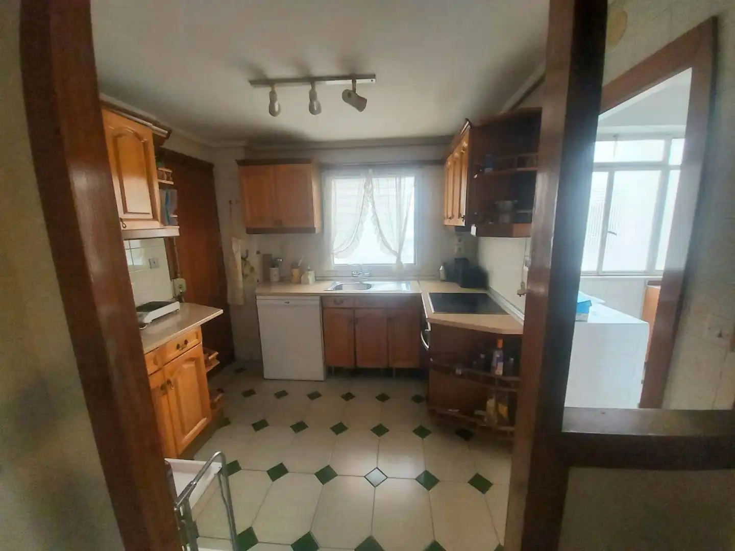 Kitchen of Flat for sale in Jaén  with Air Conditioner, Heating and Parquet flooring