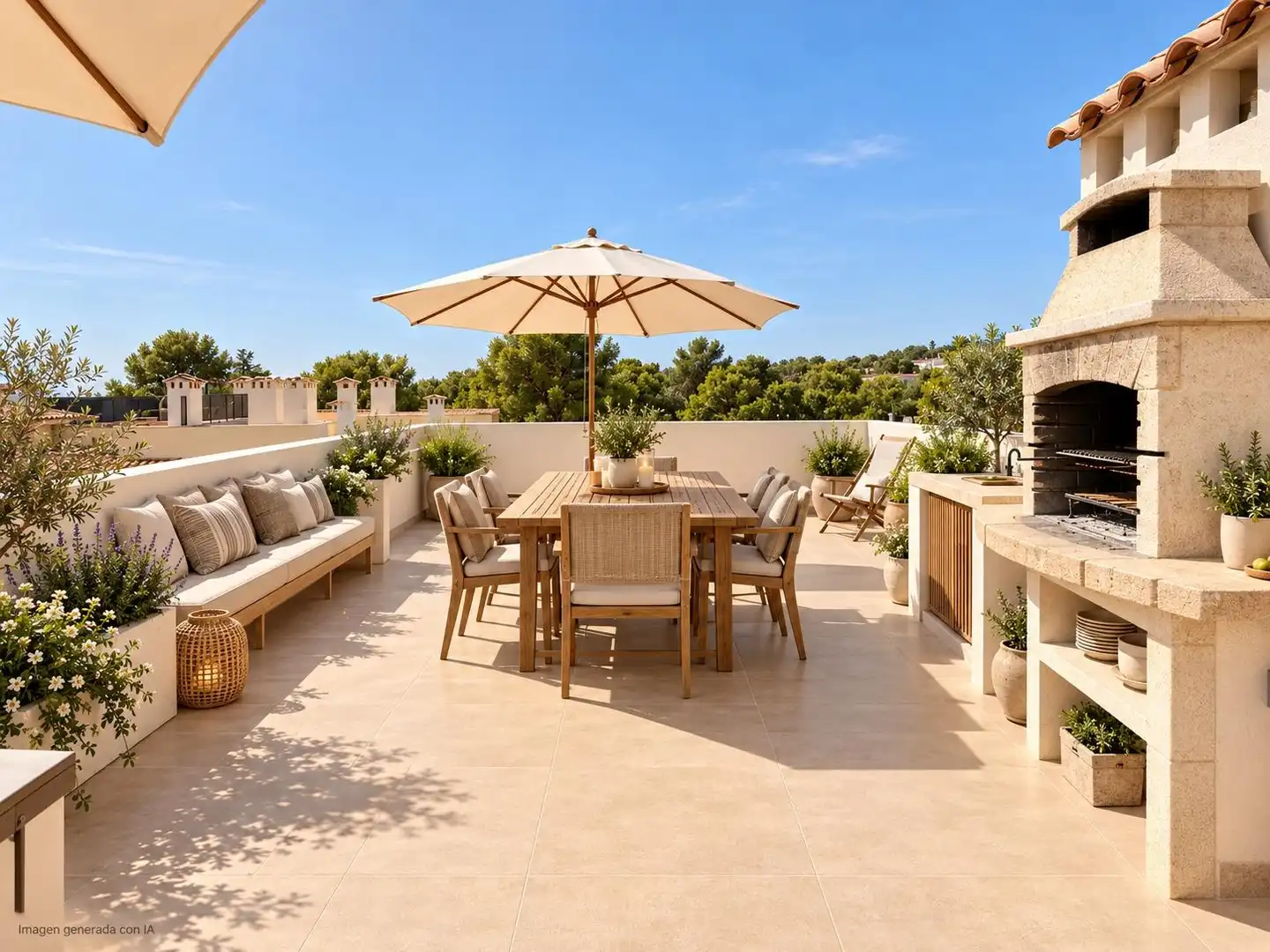 Terrace of Attic for sale in Calvià  with Air Conditioner, Private garden and Terrace