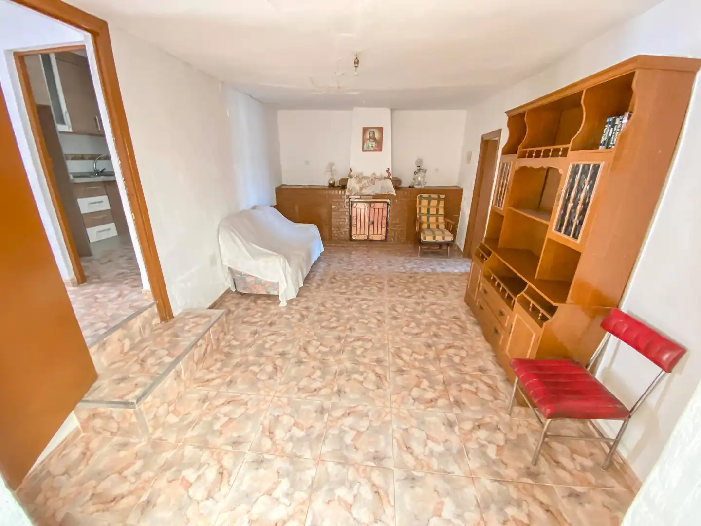 Sala de estar de Finca rústica en venta en Agrón con Calefacción, Terraza y Trastero