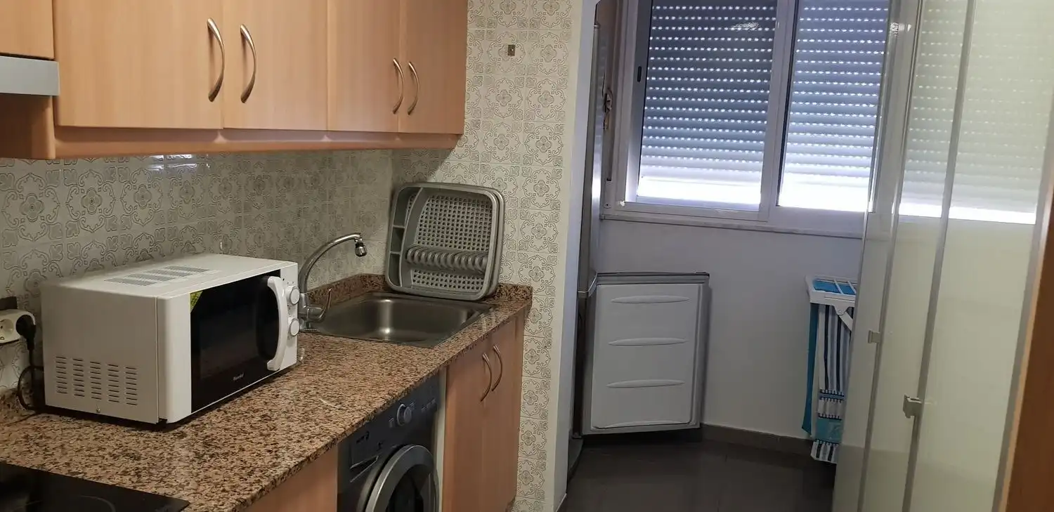 Cocina de Apartamento en venta en Piles con Aire acondicionado, Terraza y Amueblado