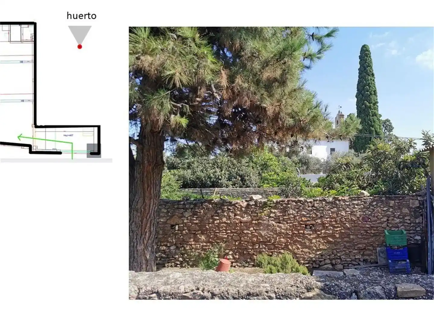 Garten von Fabrikhallen zur Miete in Valencia