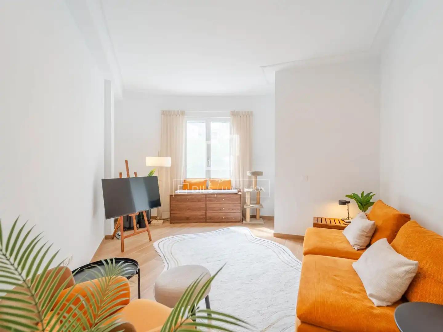 Sala d'estar de Pis de lloguer en L'Eixample