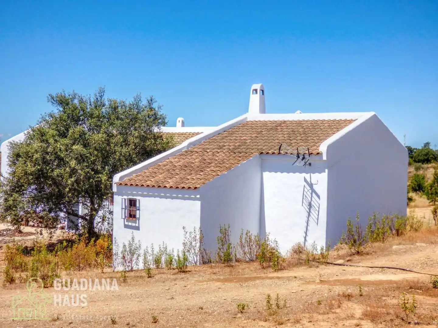 Exterior view of Country homes for sale in San Silvestre de Guzmán  with Private garden and Terrace