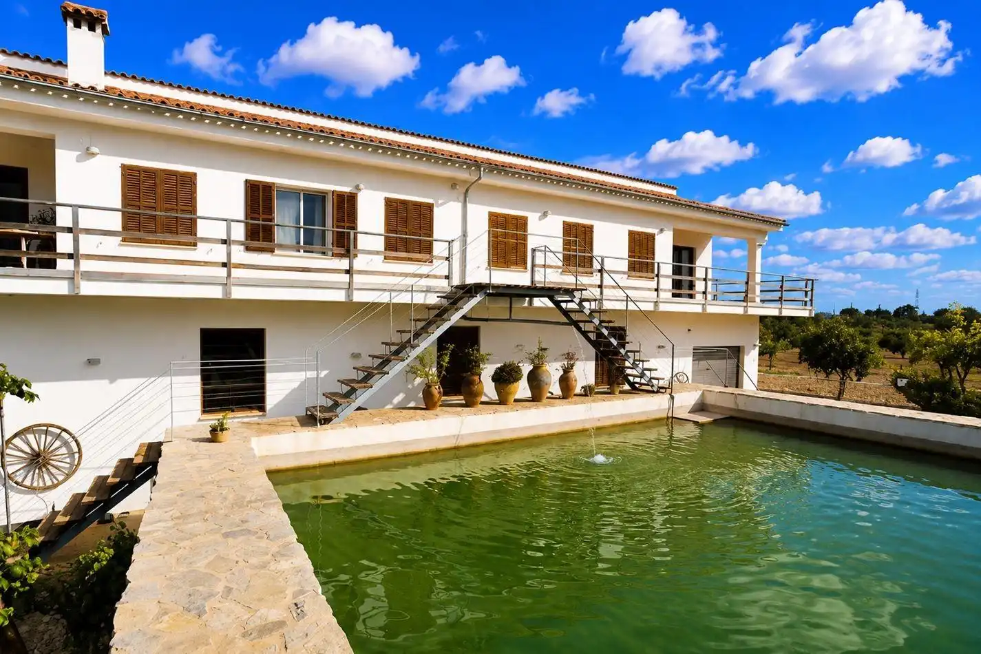 Piscina de Finca rústica en venda en Inca