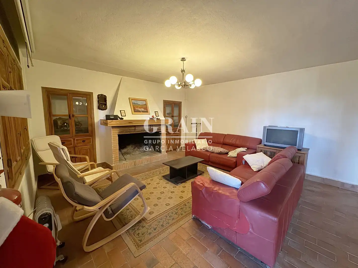 Sala de estar de Casa o chalet en venta en Albacete con Jardín privado