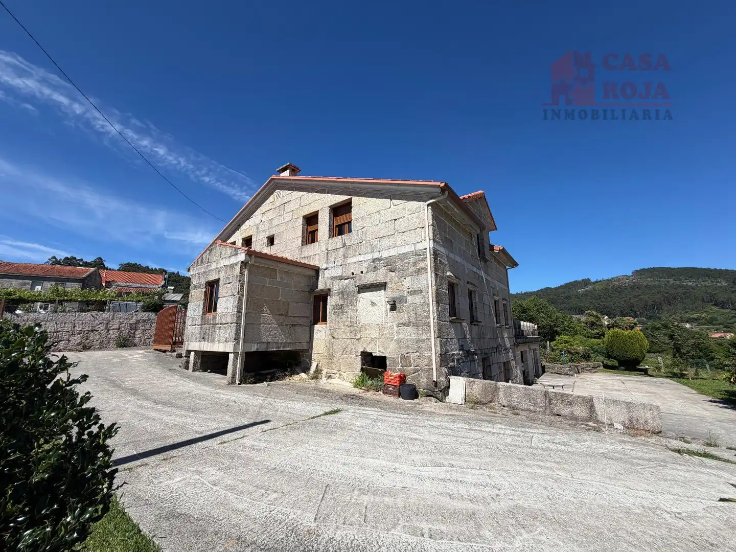 Vista exterior de Casa o chalet en venta en Marín con Calefacción, Trastero y Amueblado