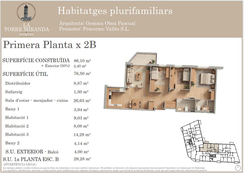 Flat for sale in Carrer Montseny, 19, Llinars del Vallès
