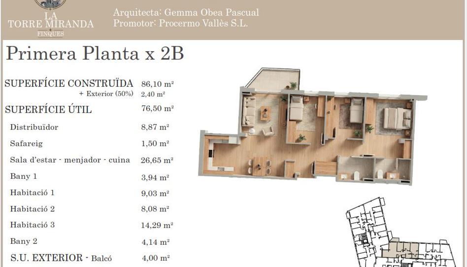 Photo 1 of Flat for sale in Carrer Montseny, 19, Llinars del Vallès, Barcelona