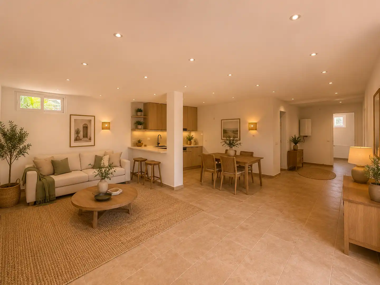 Wohnzimmer von Haus oder Chalet zum Verkauf in Coín mit Privatgarten, Terrasse und Abstellraum