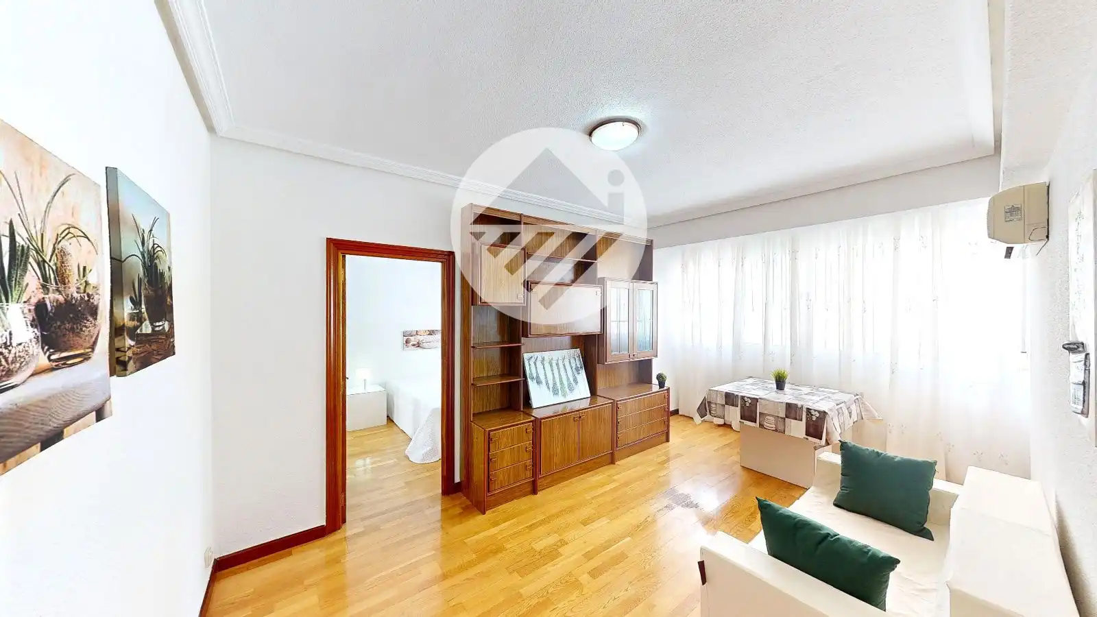 Wohnzimmer von Wohnung zum Verkauf in Madrid mit Klimaanlage und Heizung