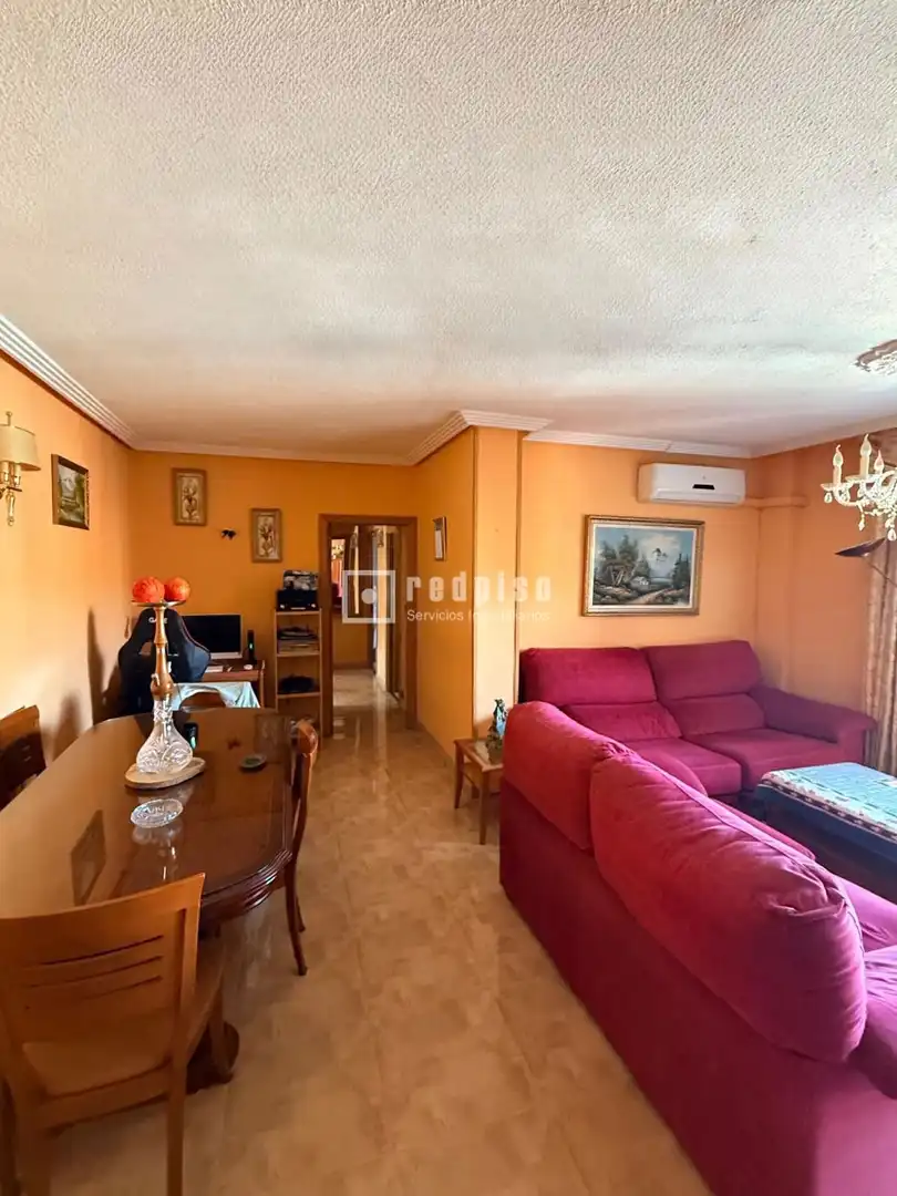 Sala de estar de Piso en venta en Alcalá de Henares con Aire acondicionado, Calefacción y Jardín privado