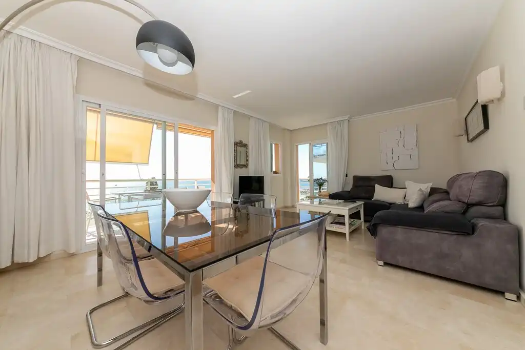 Living room of Apartments for rent in Fuengirola  with Air Conditioner, Terrace and Furnished