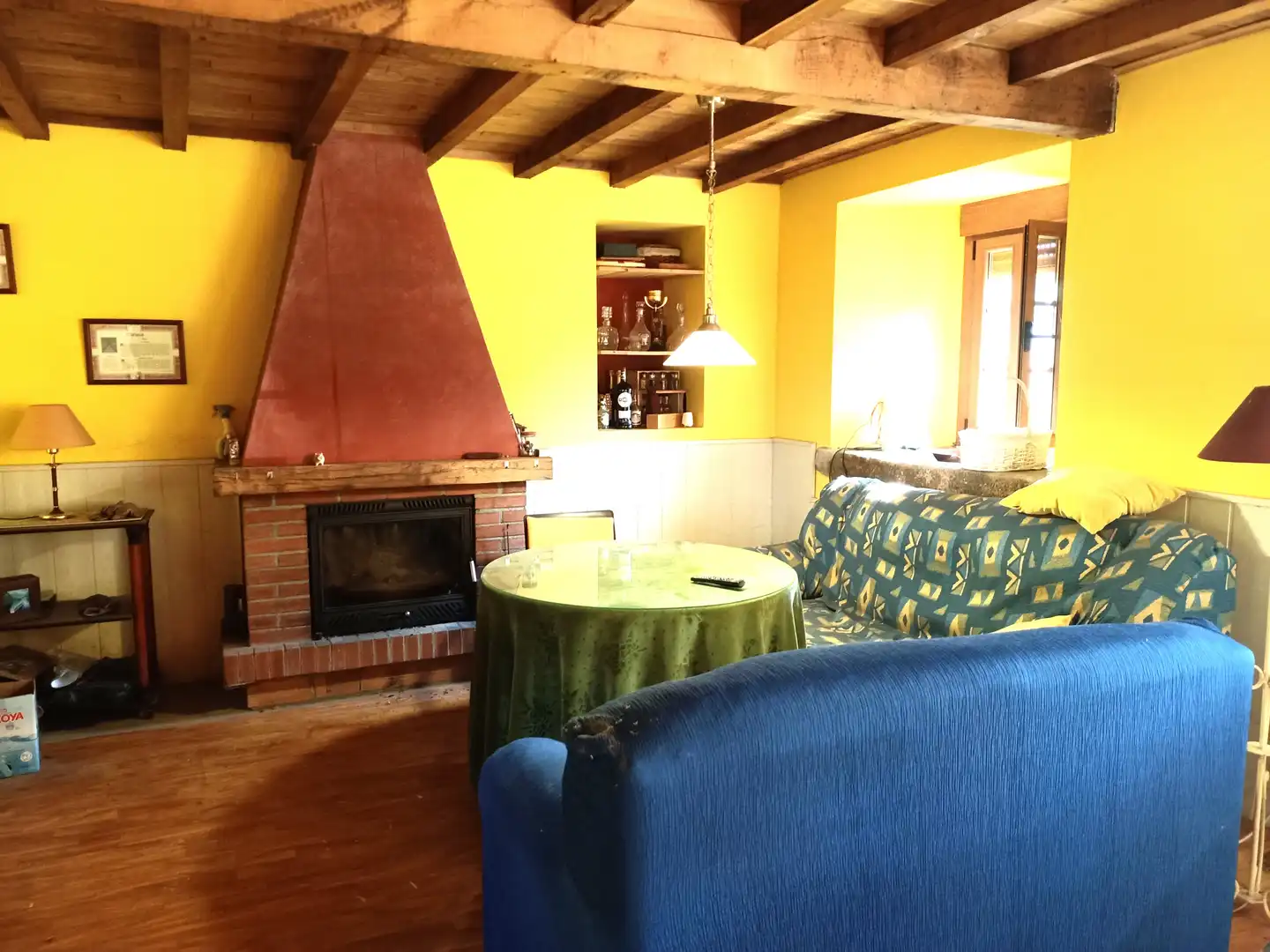 Sala de estar de Finca rústica en venta en Vilalba con Calefacción, Jardín privado y Terraza