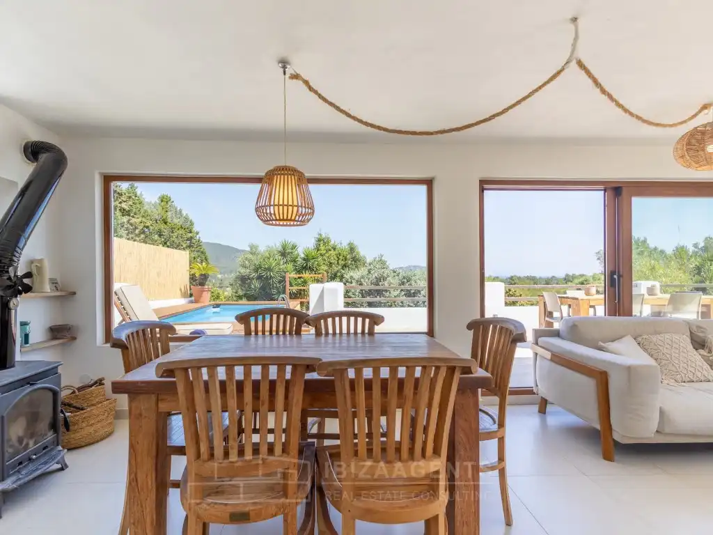 Terrace of Houses for sale in Santa Eulària des Riu  with Air Conditioner, Terrace and TV