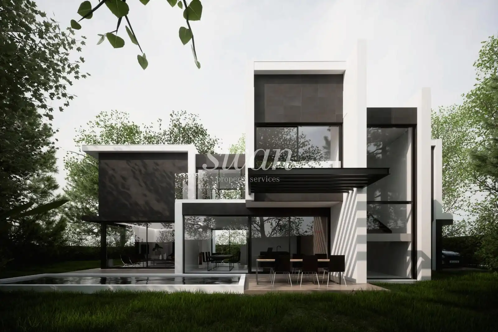 Vista exterior de Residencial en venta en Sant Cugat del Vallès