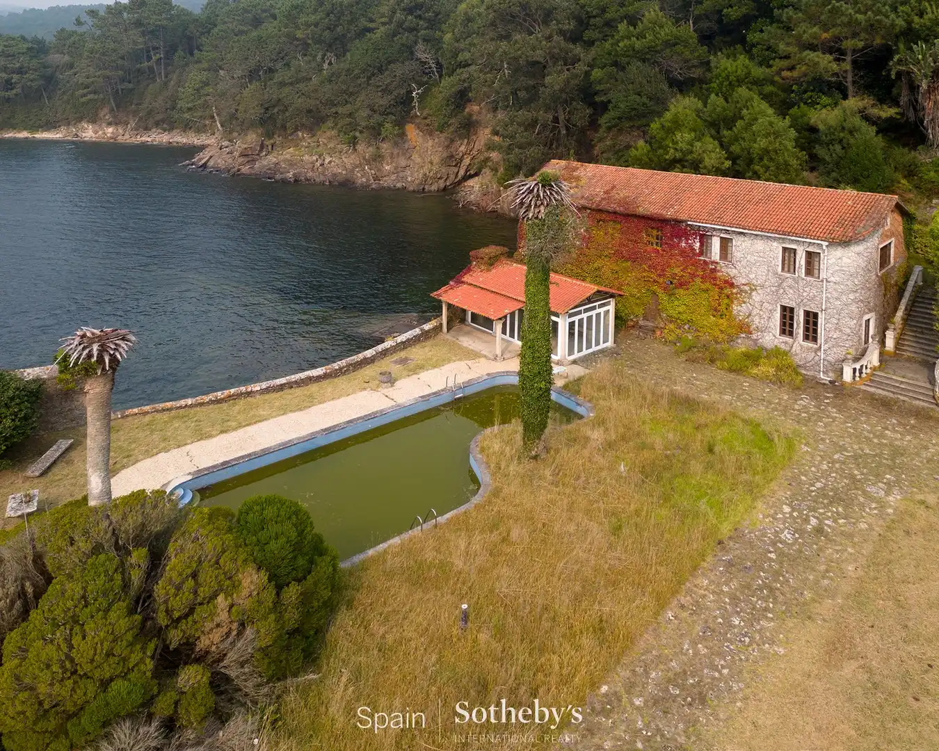 Piscina de Finca rústica en venta en Cee con Jardín privado, Terraza y Trastero