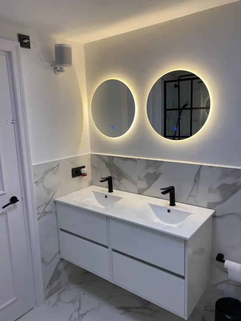 Baño de Casa adosada de alquiler en Estepona con Aire acondicionado, Calefacción y Terraza
