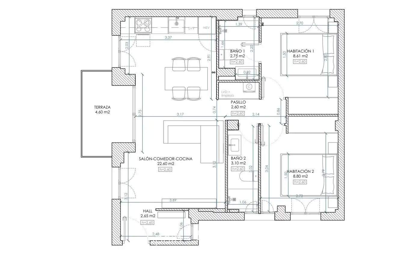 Apartament amb ascensor en venda a Paseo de la Castellana, imagen 20