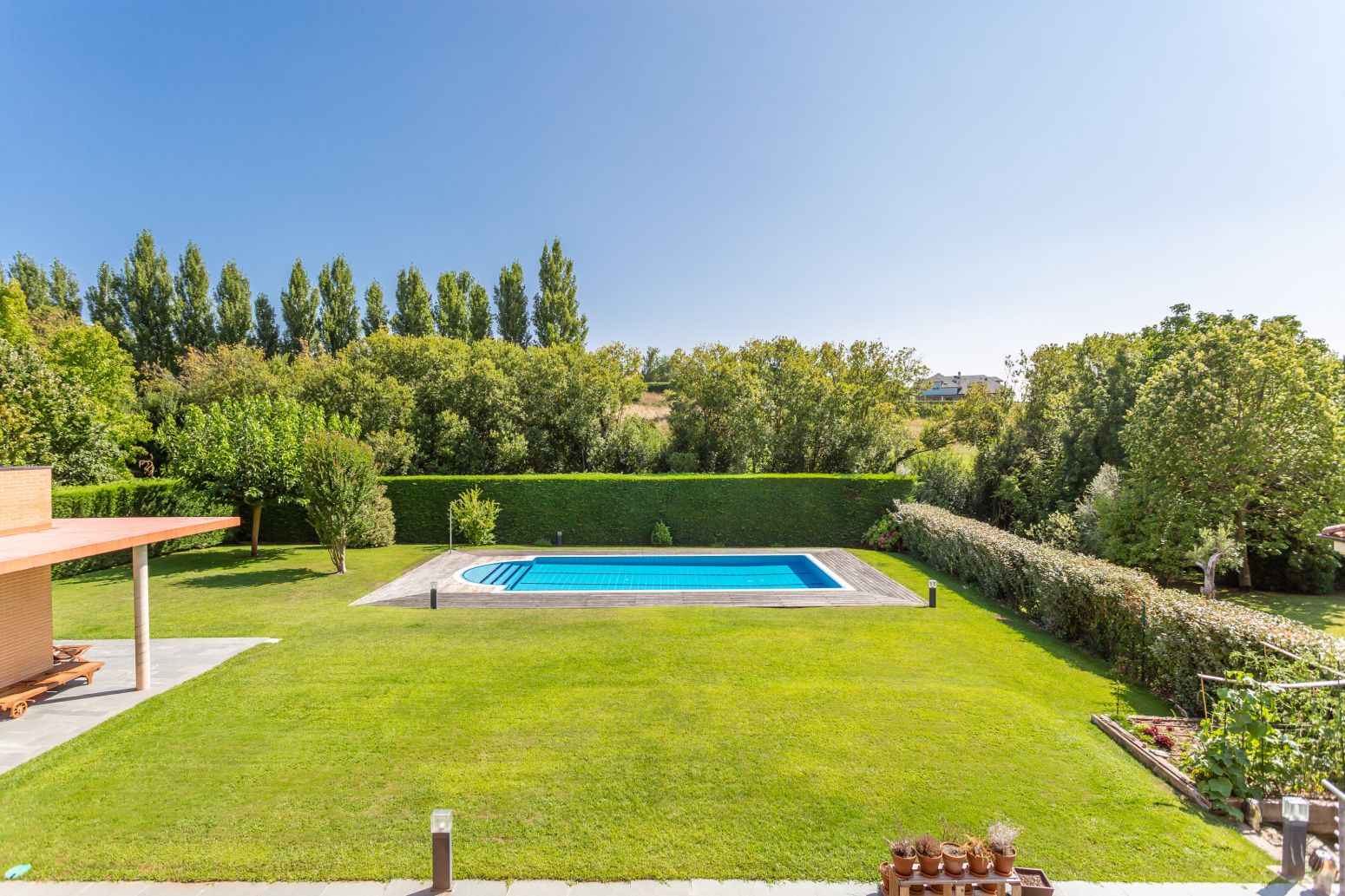 Jardí de Casa o xalet en venda en Egüés amb Calefacció, Jardí privat i Terrassa