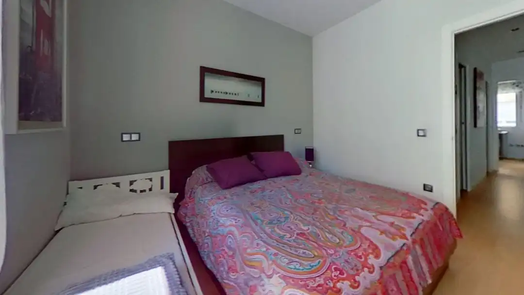 Habitación de Piso de alquiler en Madrid con Aire acondicionado, Calefacción y Balcón