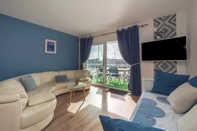 Sala d'estar de Pis en venda en Empuriabrava