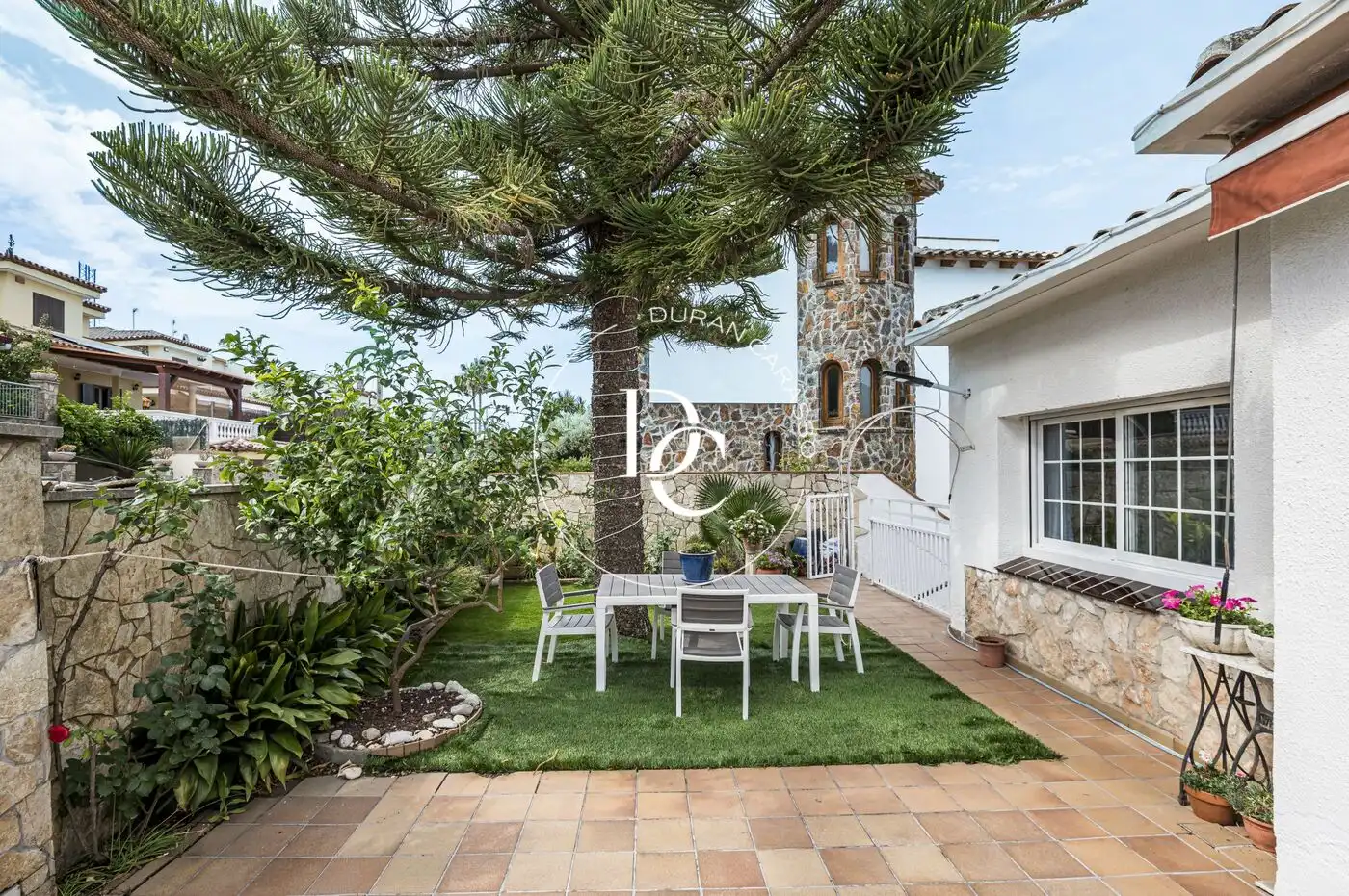 Terrassa de Casa o xalet en venda en Sant Pere de Ribes amb Calefacció, Jardí privat i Terrassa