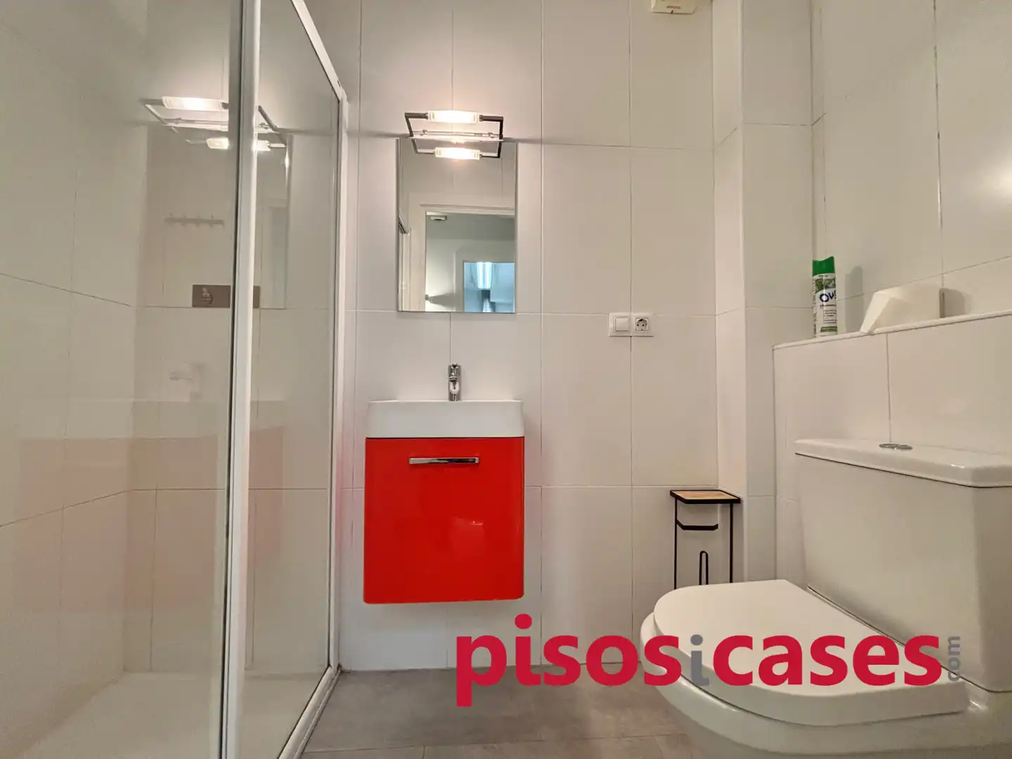 Baño de Piso de alquiler en Vic con Calefacción, Horno y Balcón