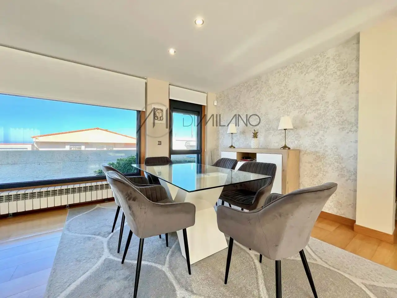 Dining room of Houses for sale in Vigo   with Heating, Private garden and Terrace